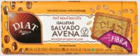 DIAT Radisson - Galletas de Salvado de Avena | Vegan y sin Azúcar Añadido | Ricas en Fibra | Enriquecidas con Ácido Fólico | Galletas Veganas de Avena