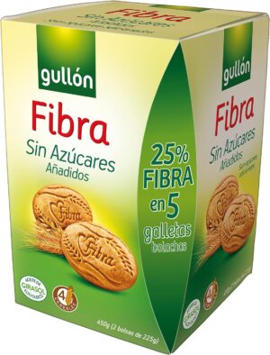 galletas sin azucar gullon fibra